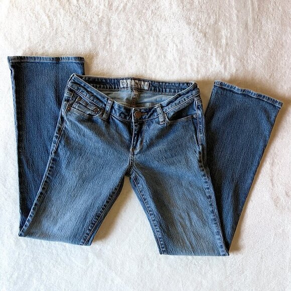 Women's B by Bullhead Pac Sun Jeans | Bootcut | Medium Wash | Size 7 - Picture 1 of 11
